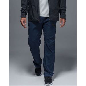 Lululemon Seawall Blue Pinstripe Track Pant II